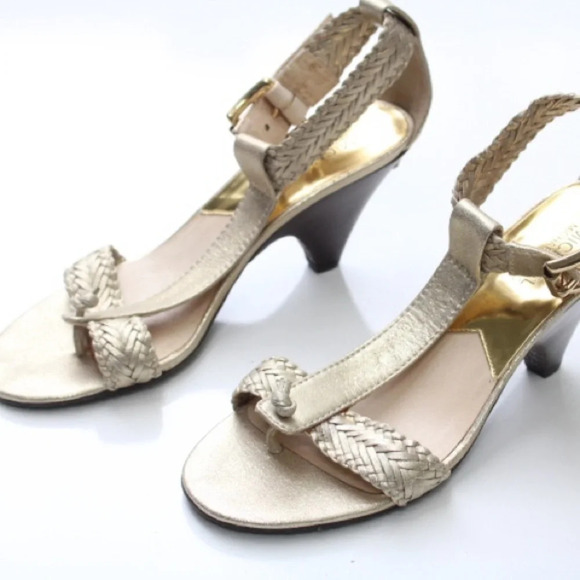 Michael Kors T strap heeled sandals - Picture 5 of 14